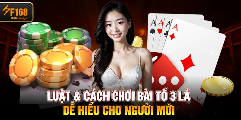 Luật & Cách chơi bài tố 3 lá dễ hiểu cho người mới