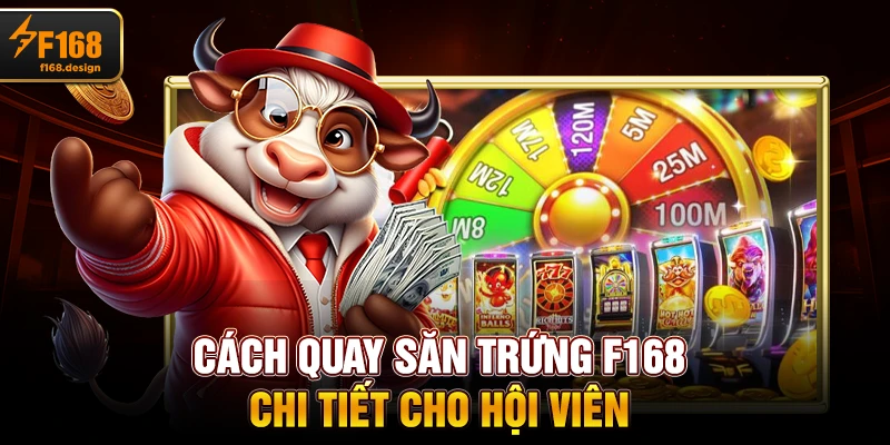 Cách quay săn trứng F168 chi tiết cho hội viên